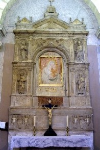 Andrea Bregno, Antico Altare maggiore,
Roma - Santa Maria del Popolo, Sacrestia