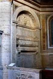 Andrea Bregno, Monumento funebre Card. Cristoforo della Rovere, Roma - Santa Maria del Popolo