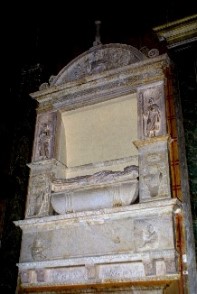 Andrea Bregno e Giovanni Dalmata,Monumento funebre Card. Giovanni Tebaldi, Roma - Santa Maria Sopra Minerva