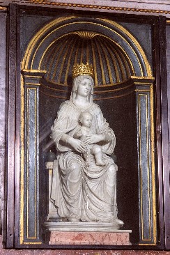 Andrea Bregno, Madonna con bambino, Osteno (CO) - Chiesa SS. Pietro e Paolo  