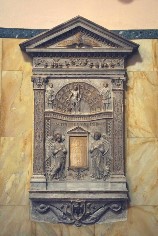 Bregno e bottega, Tabernacolo, Roma, San Giovanni Battista dei Genovesi