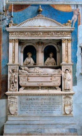 Monumento funebre al Card. Ludovico dAlbret, 1464-65 ca.,